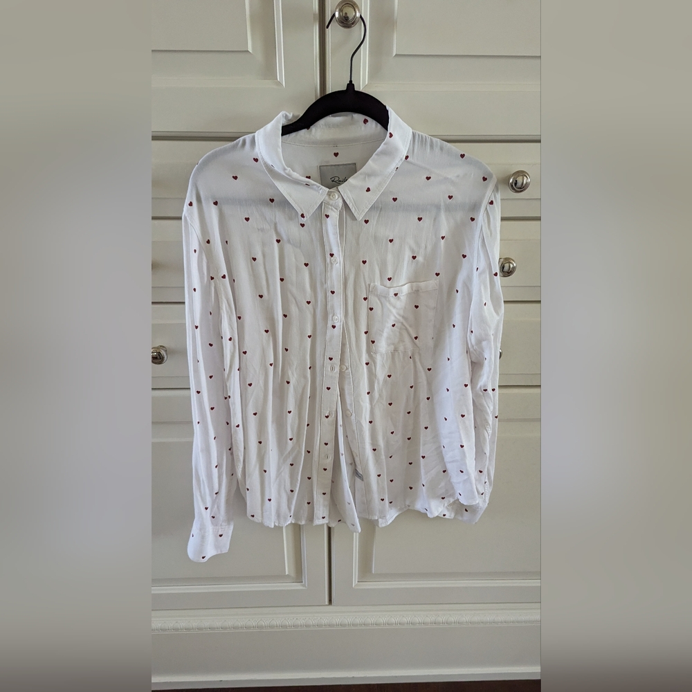 Rails Button Up Blouse